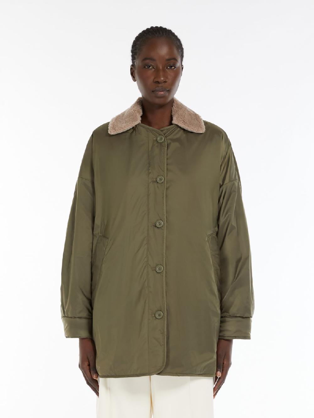 Weekend Piumino Reversibile In Tela Antigoccia