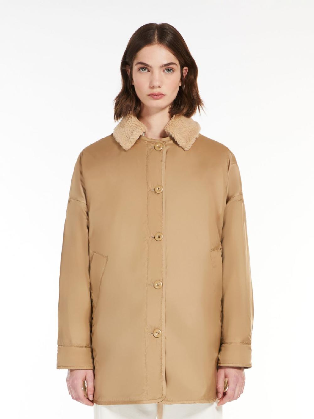 Weekend Piumino Reversibile In Tela Antigoccia