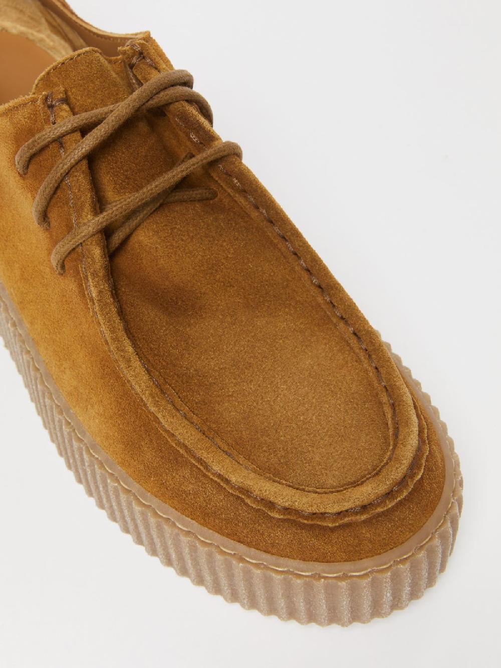 Weekend Polacchino In Pelle Scamosciata