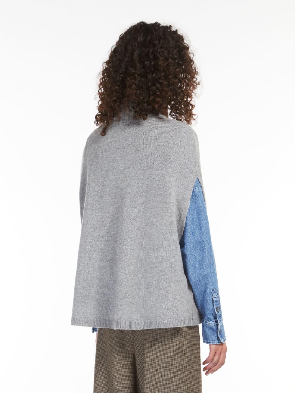 Weekend Poncho Dolcevita In Cachemire