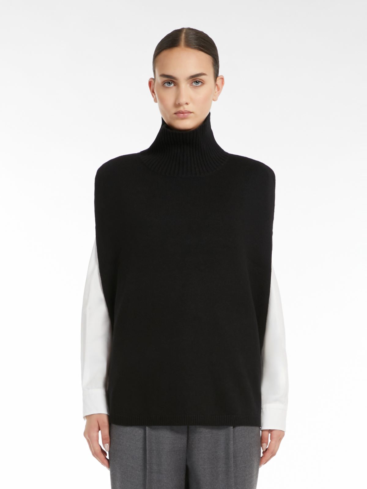 Weekend Poncho Dolcevita In Cachemire