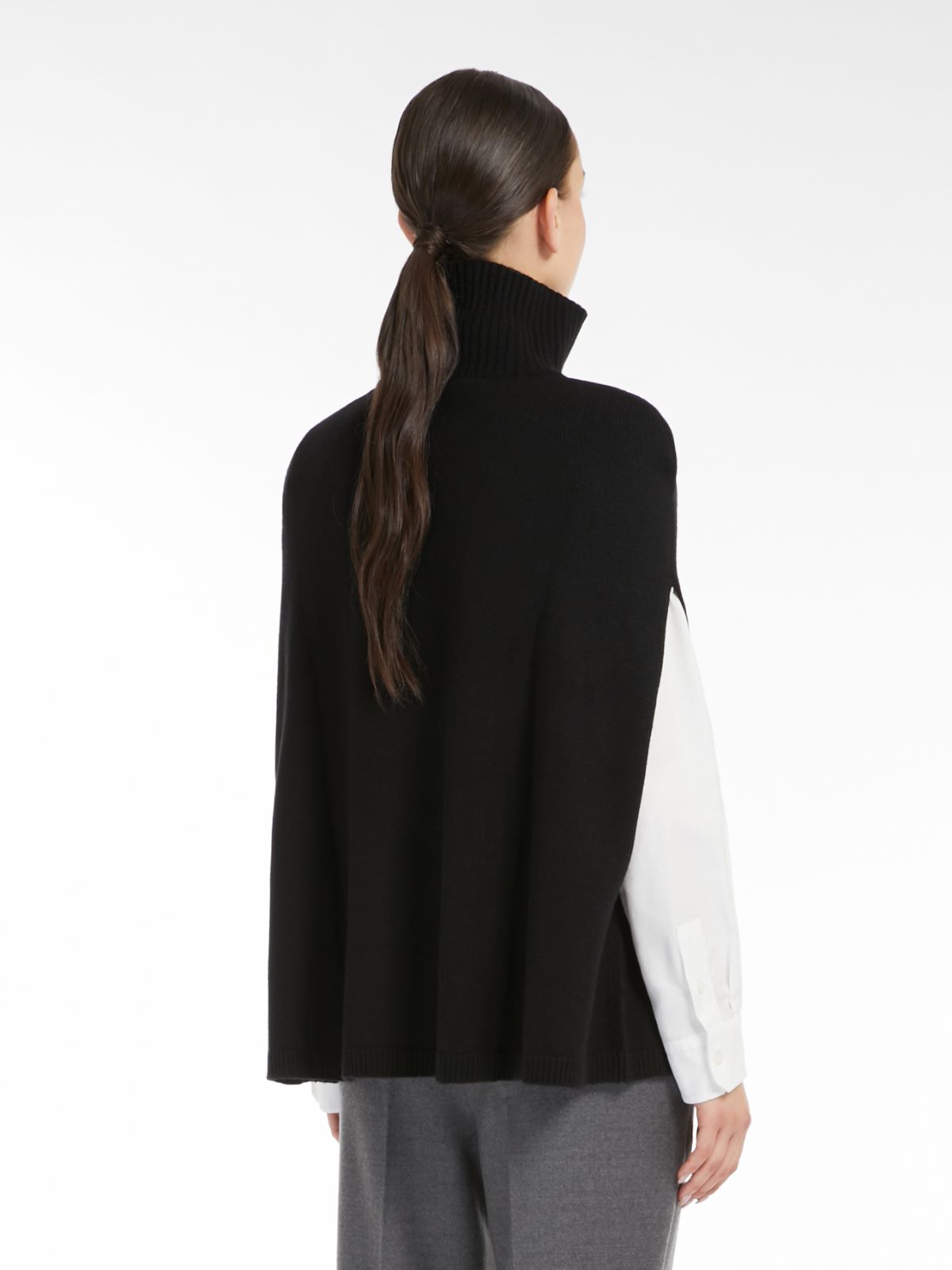 Weekend Poncho Dolcevita In Cachemire