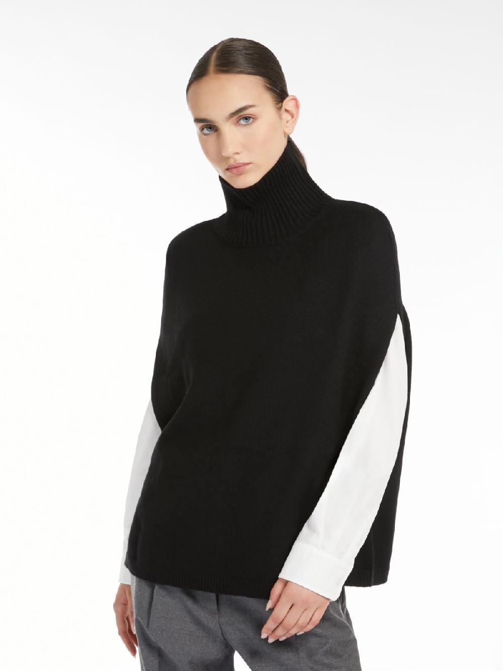 Weekend Poncho Dolcevita In Cachemire