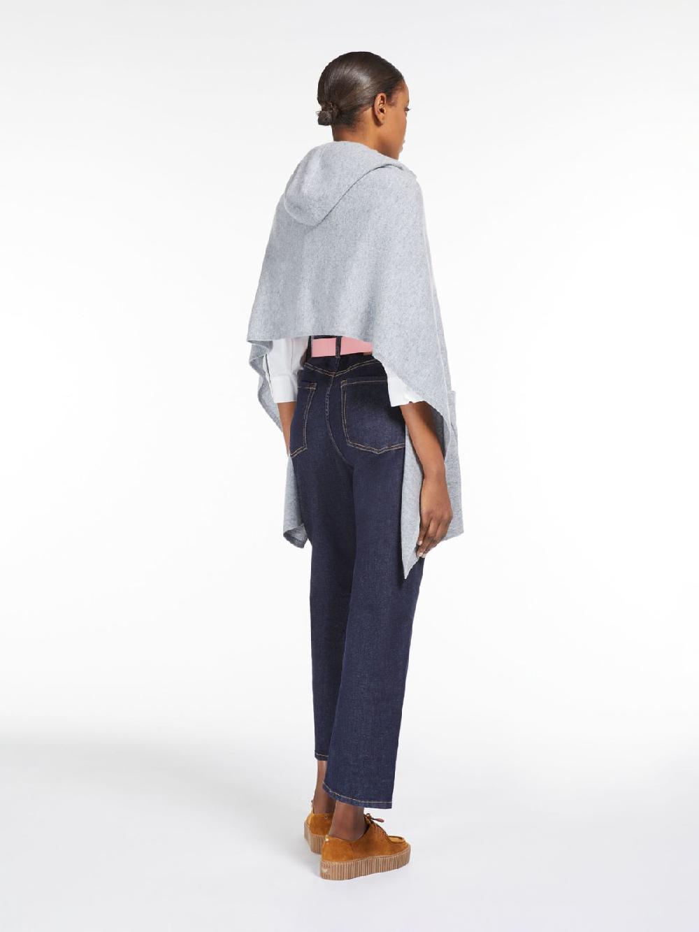 Weekend Scialle In Cachemire Con Cappuccio