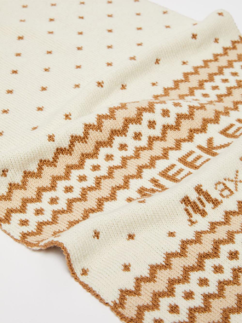 Weekend Sciarpa In Lana Jacquard