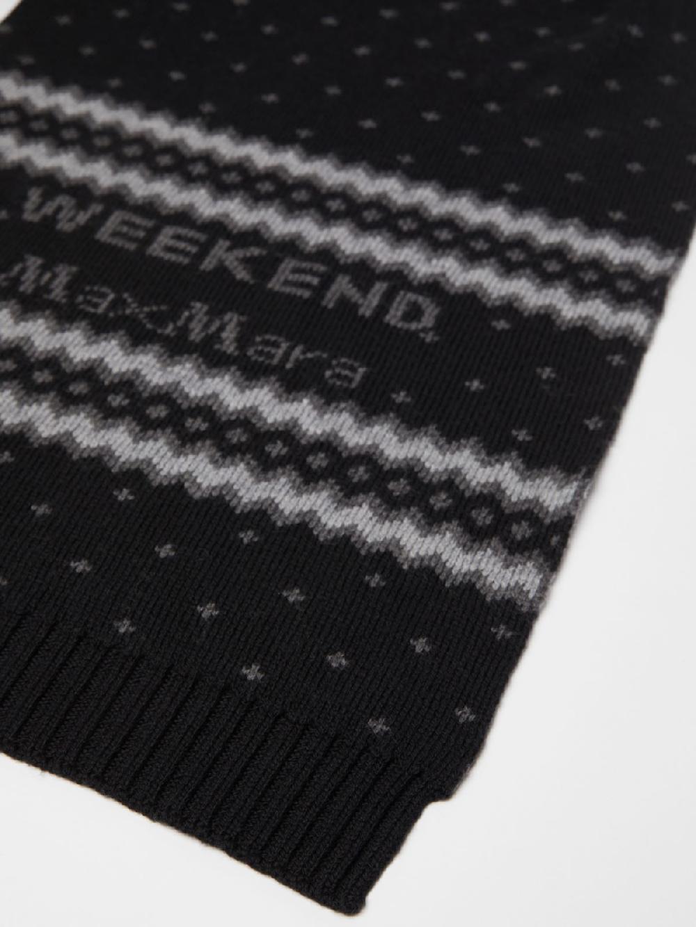 Weekend Sciarpa In Lana Jacquard