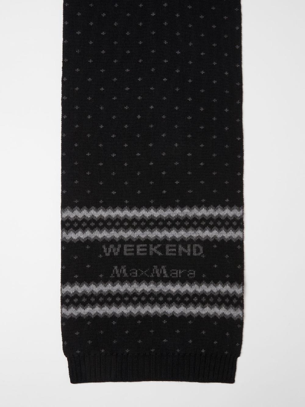 Weekend Sciarpa in lana jacquard