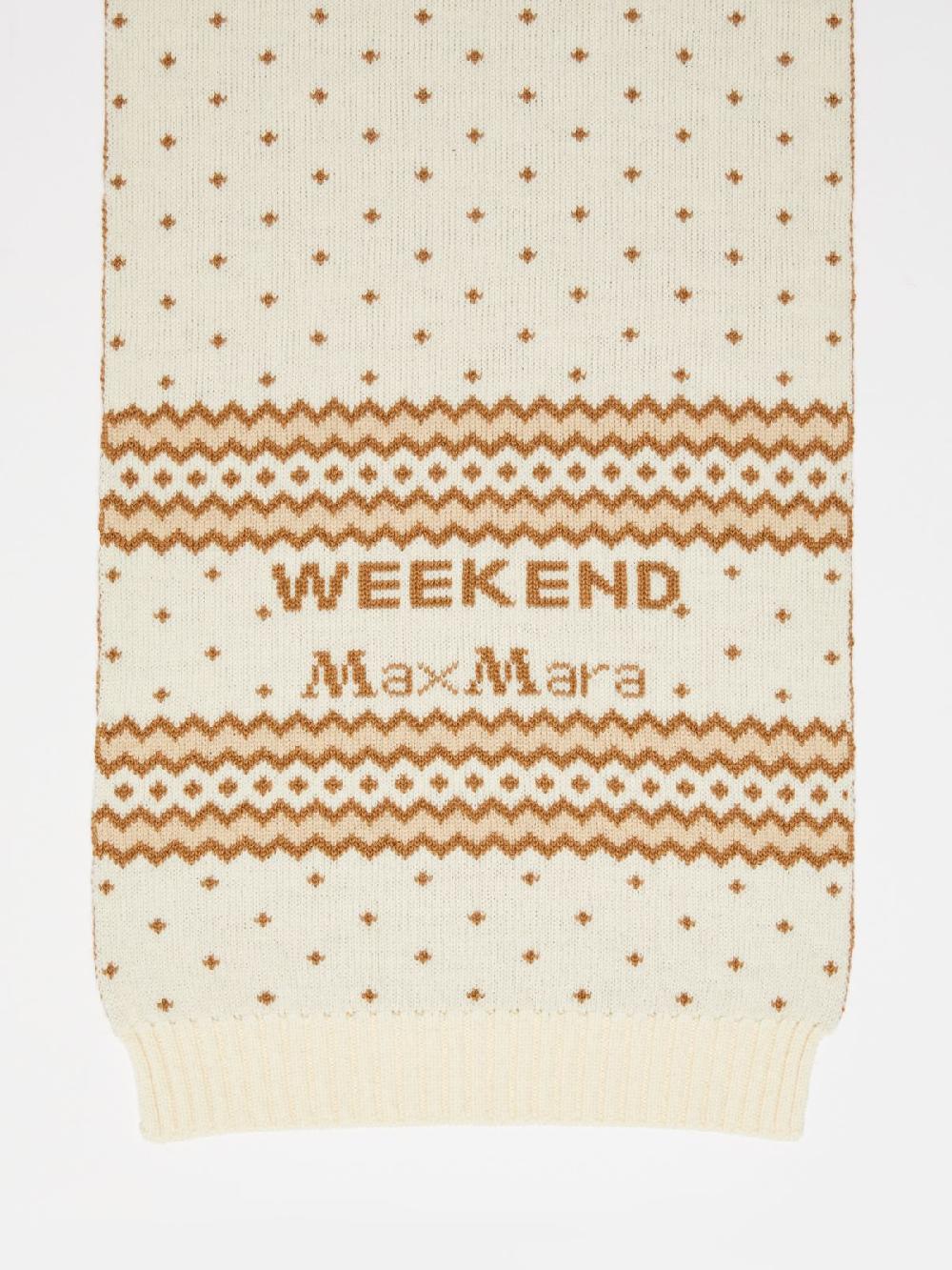 Weekend Sciarpa in lana jacquard