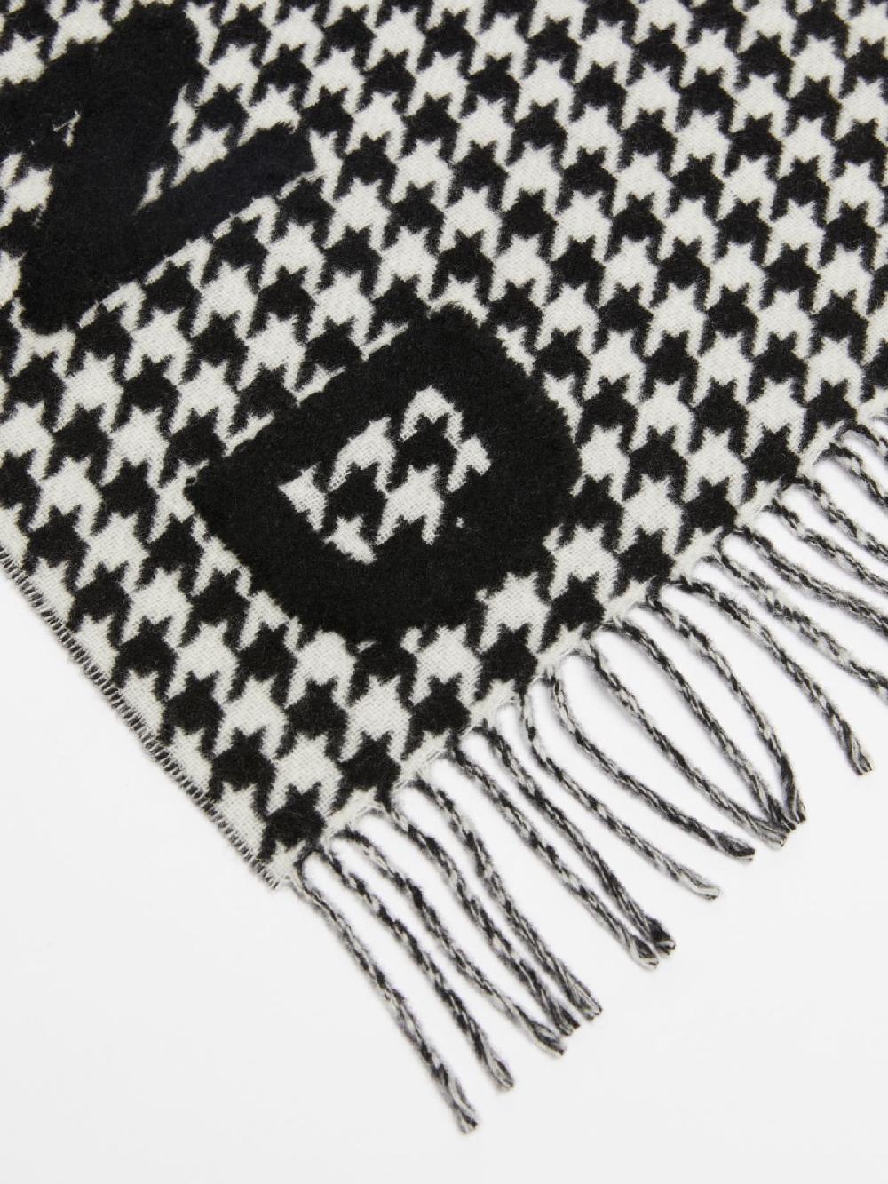 Weekend Sciarpa In Mista Lana Con Logo