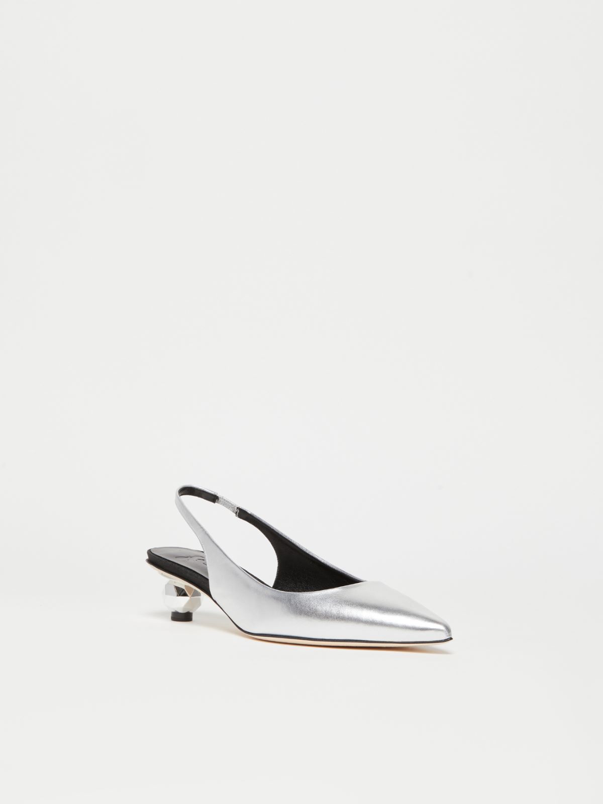 Weekend Slingback In Nappa Laminata