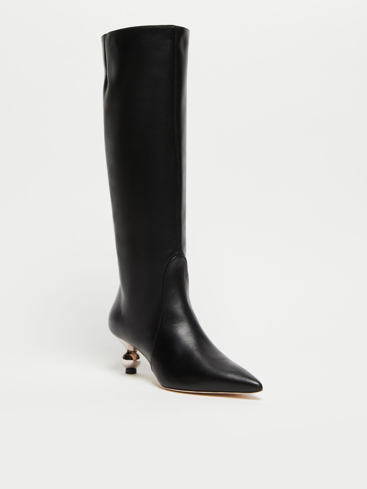 Weekend Stivale In Pelle Liscia