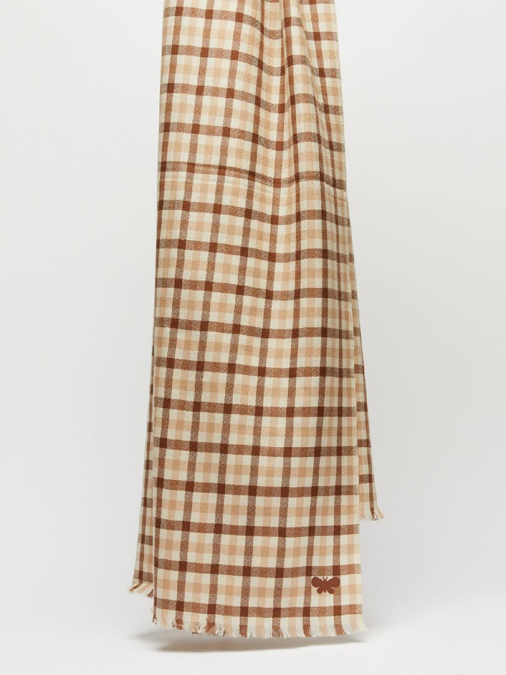 Weekend Stola in lana disegnata