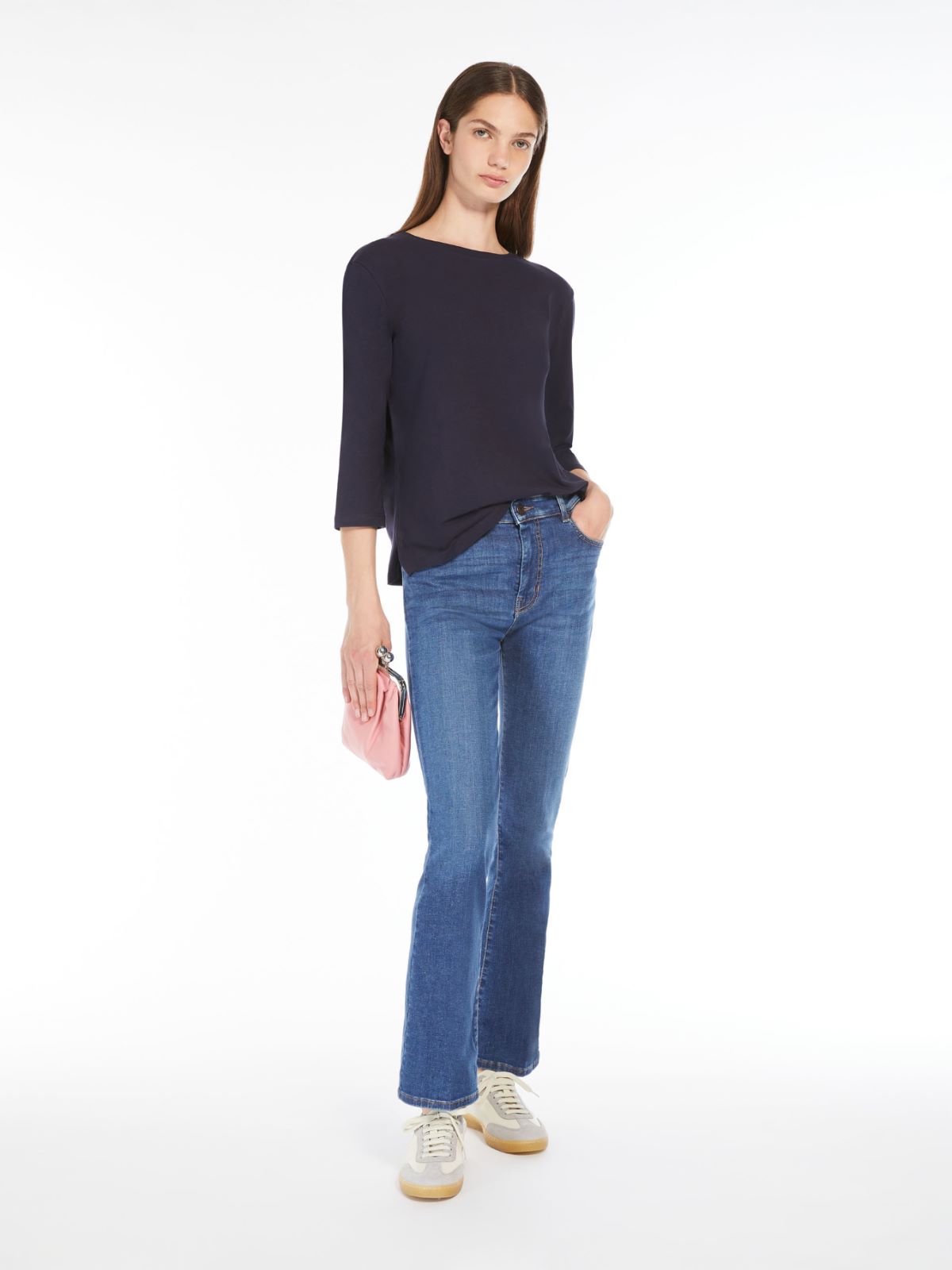 Weekend T-shirt a barchetta in jersey