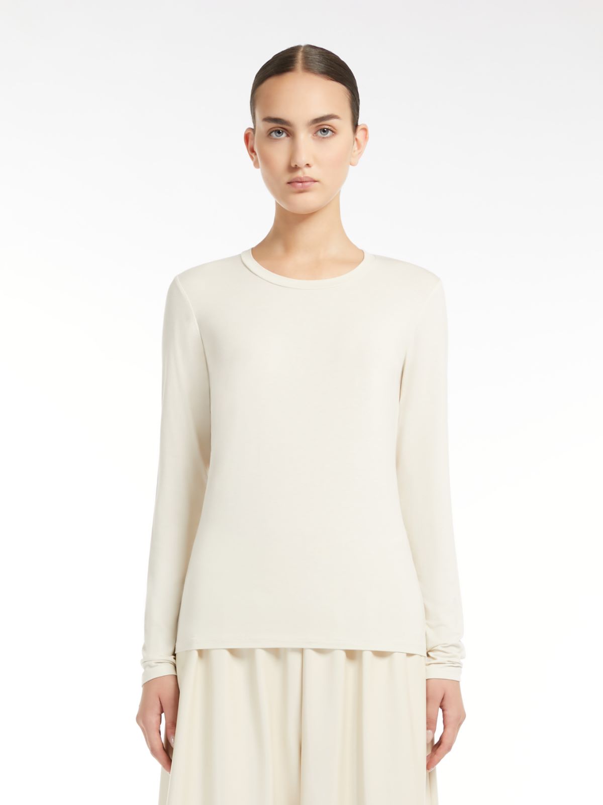 Weekend T-shirt Aderente In Jersey