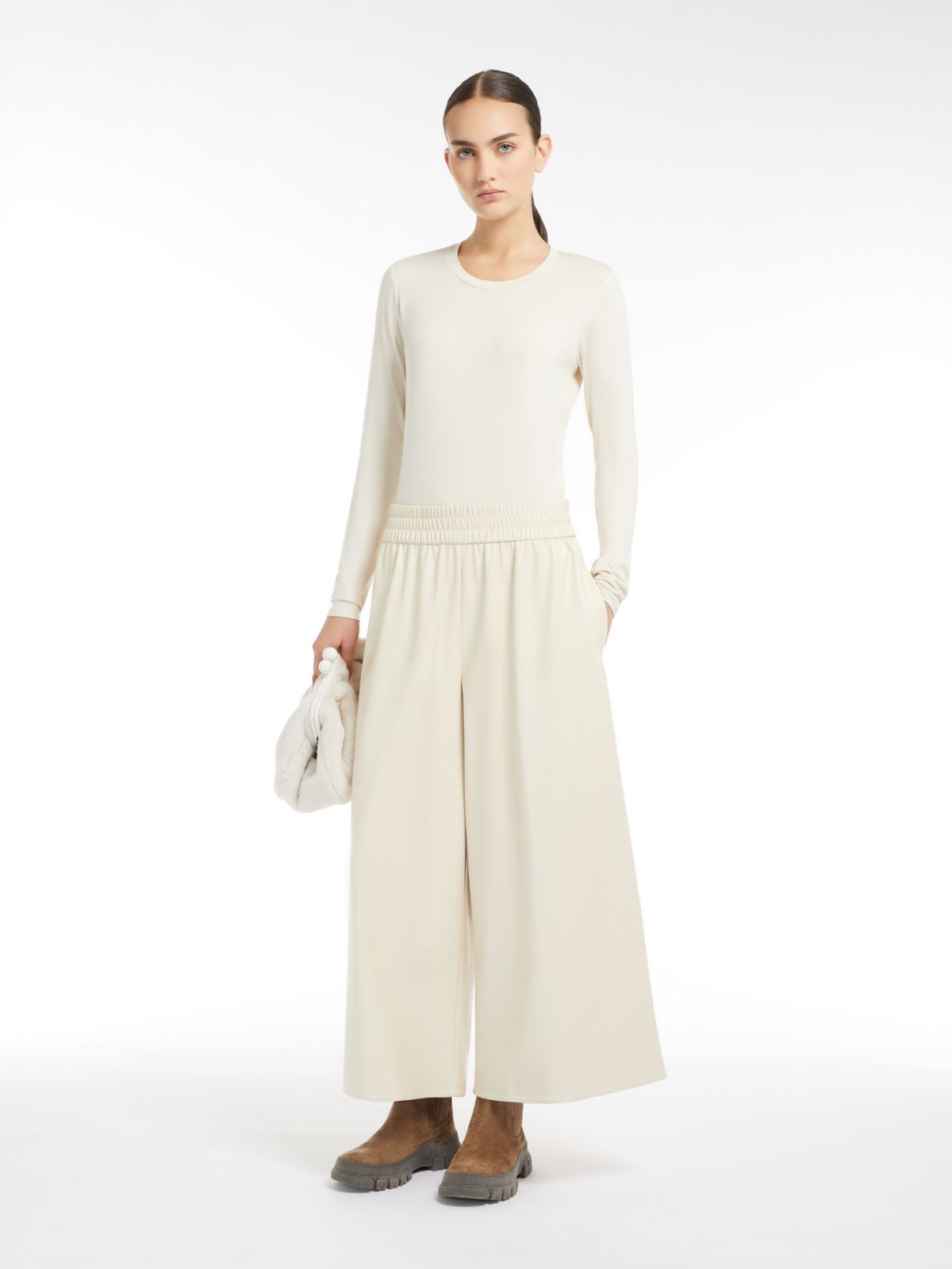 Weekend T-shirt aderente in jersey