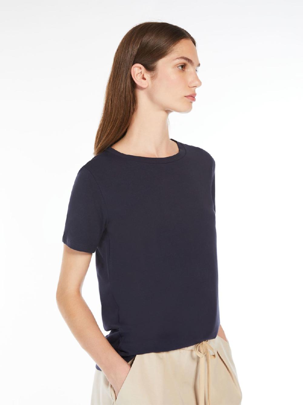 Weekend T-shirt Basic In Cotone Stretch