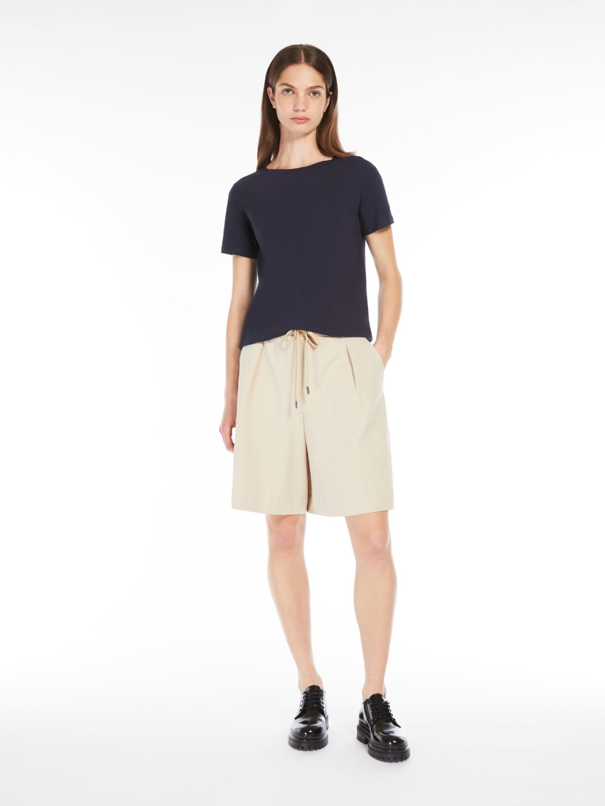 Weekend T-shirt basic in cotone stretch