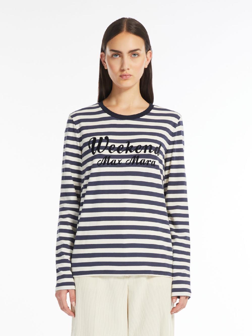 Weekend T-shirt In Cotone Con Stampa