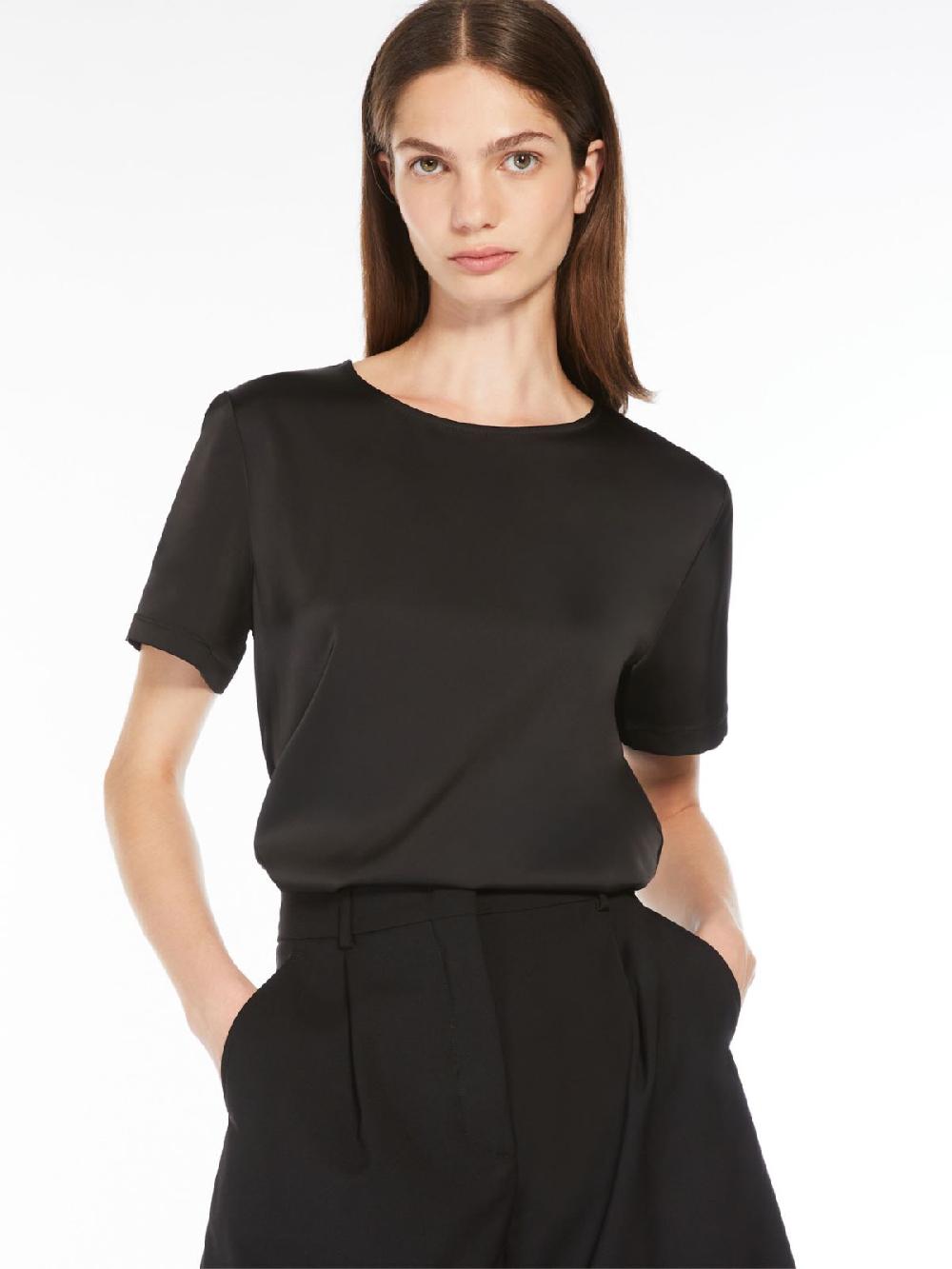 Weekend T-shirt In Raso E Jersey