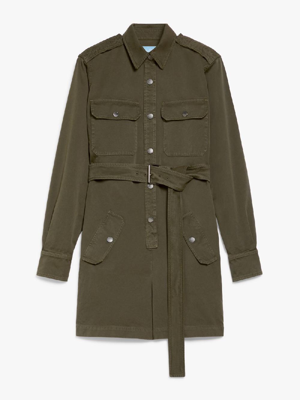 Weekend Tuta Cargo In Gabardina Di Cotone