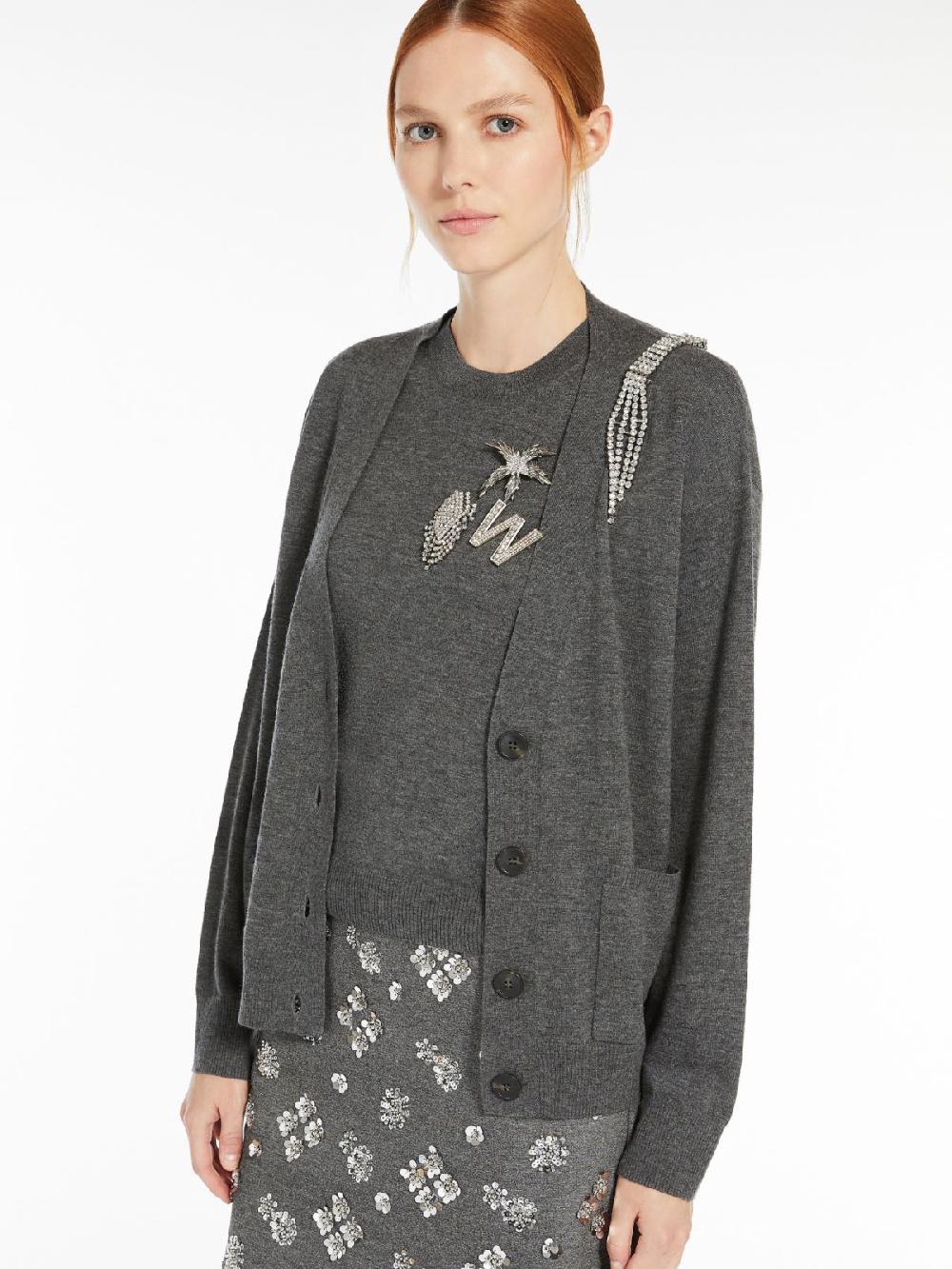 Weekend Twin-set In Lana E Cachemire