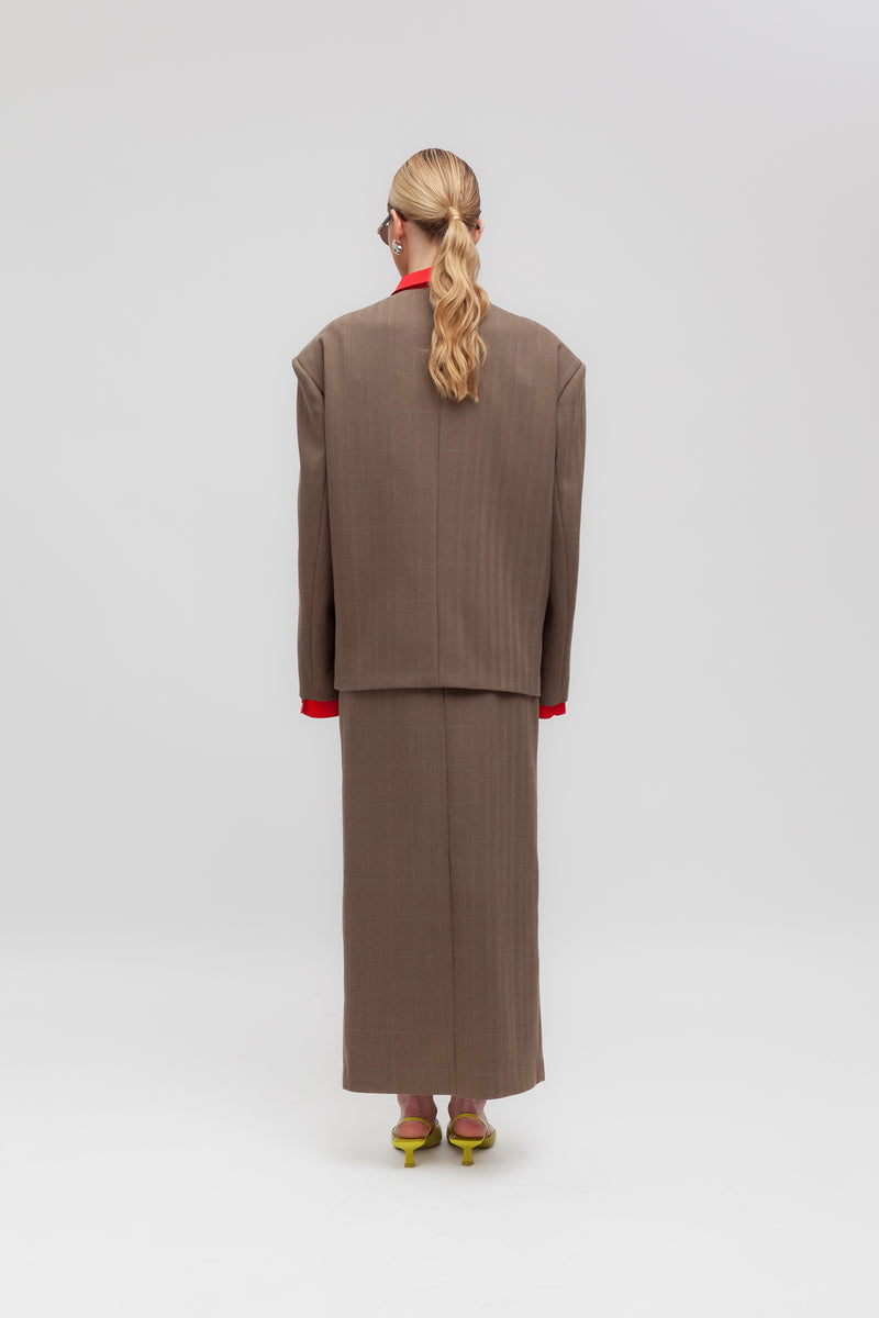 Weili Zheng Blazer Strutturato Con Chiusura Asimmetrica