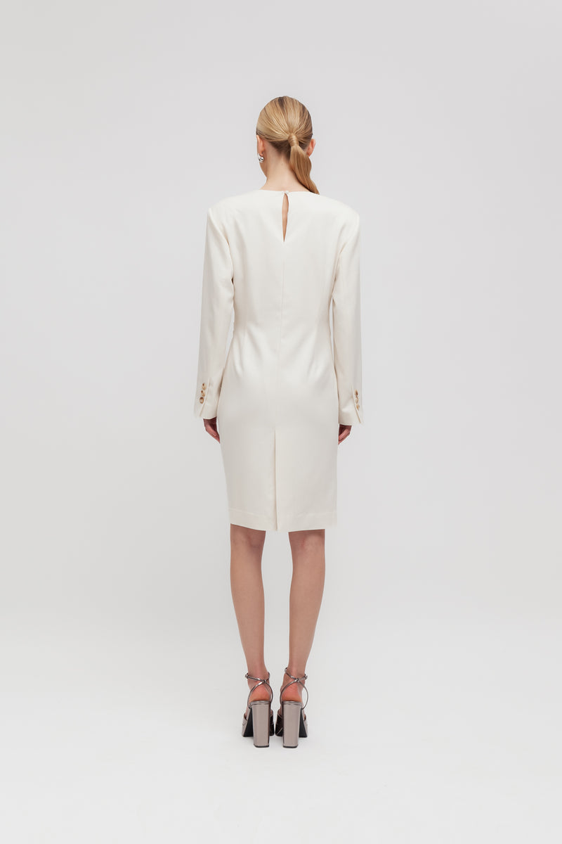 Weili Zheng Abito Midi Con Pieghe