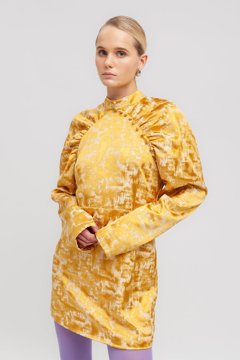 Weili Zheng Abito Moda Con Maniche Volume