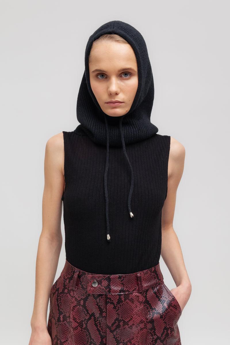 Weili Zheng Balaclava In Maglia Con Coulisse