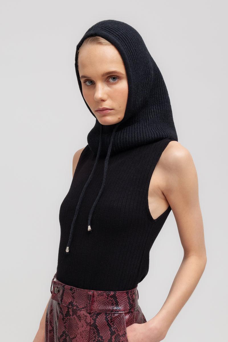 Weili Zheng Balaclava In Maglia Con Coulisse