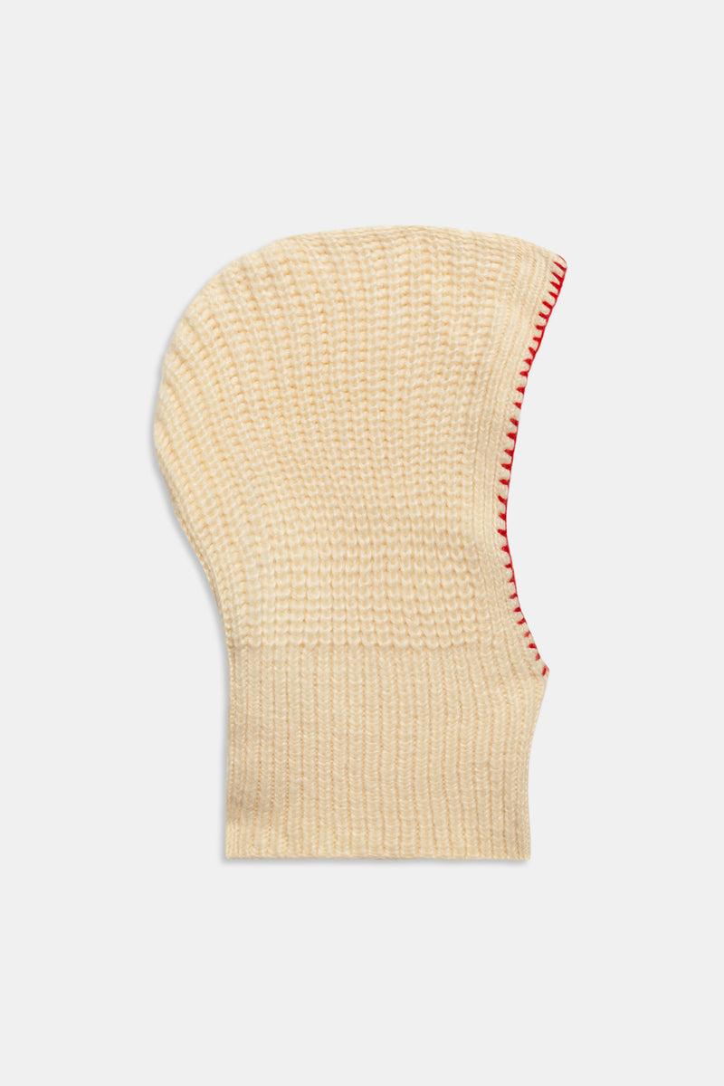 Weili zheng Balaclava in maglia con ricamo