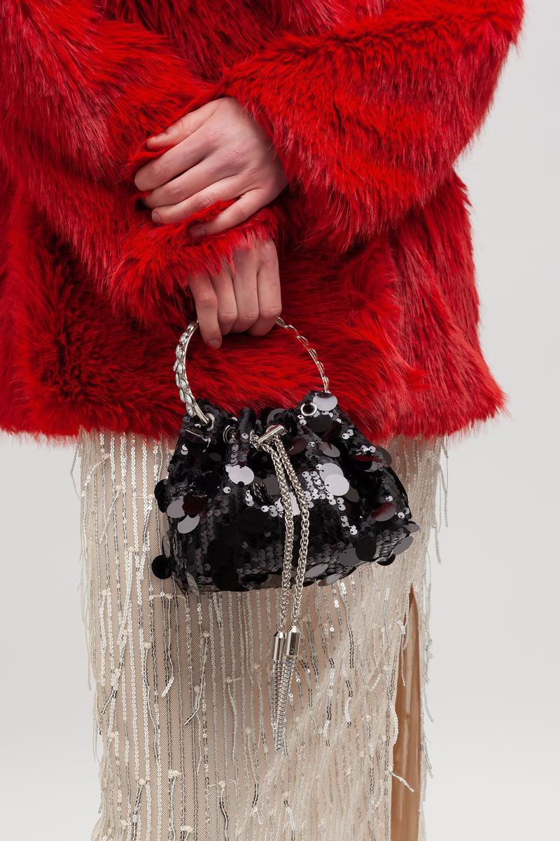 Weili Zheng Borsa Gioiello Con Paillettes