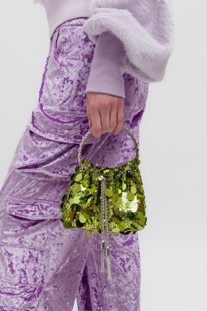 Weili Zheng Borsa Gioiello Con Paillettes