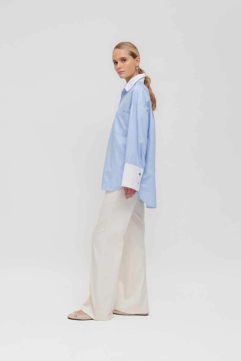 Weili Zheng Camicia Con Maxi Polsini