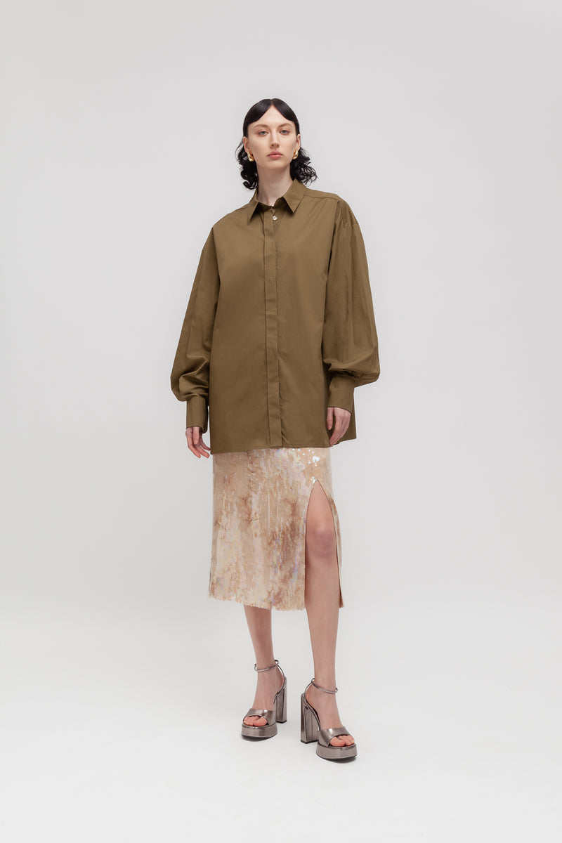 Weili Zheng Camicia In Popeline