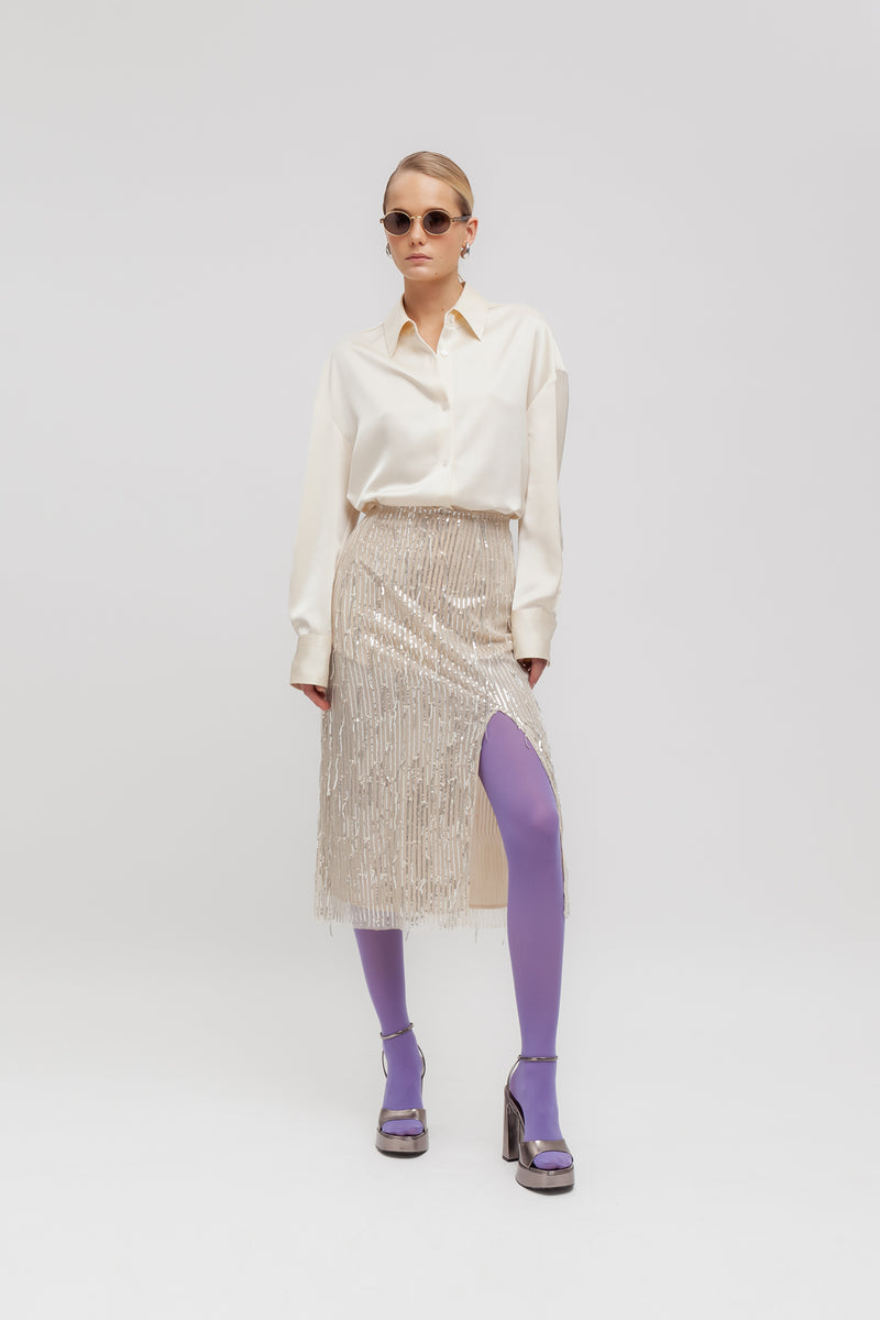 Weili Zheng Camicia In Satin