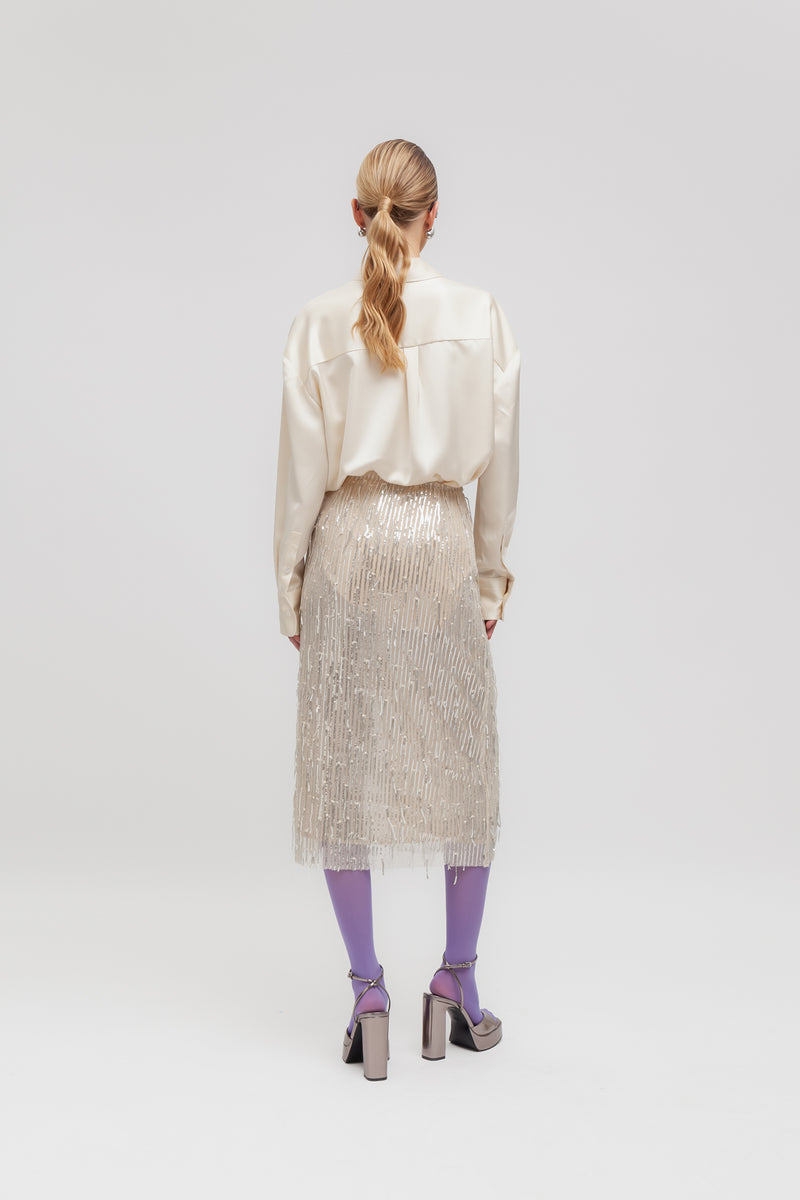 Weili Zheng Camicia In Satin