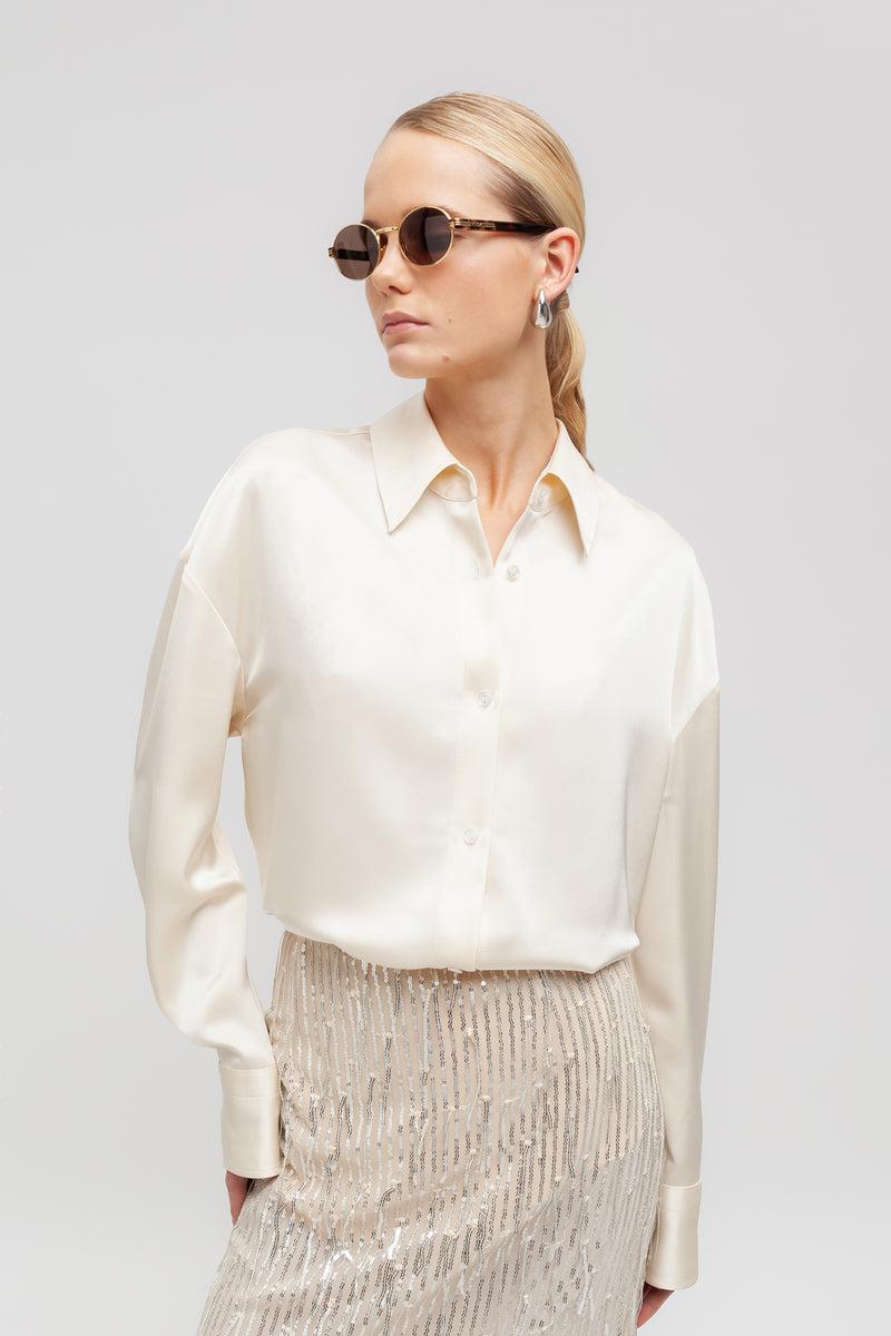 Weili Zheng Camicia In Satin