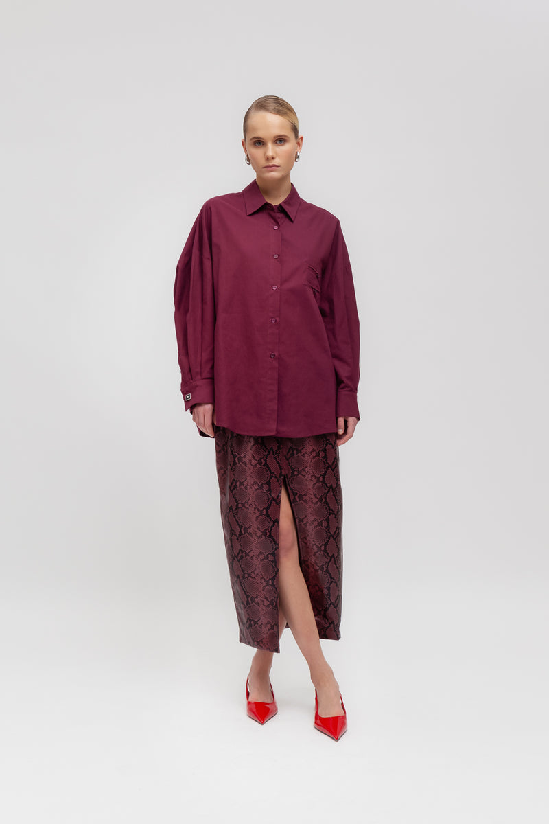 Weili Zheng Camicia Over