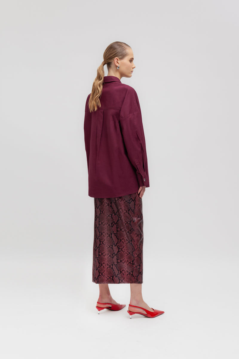 Weili Zheng Camicia Over