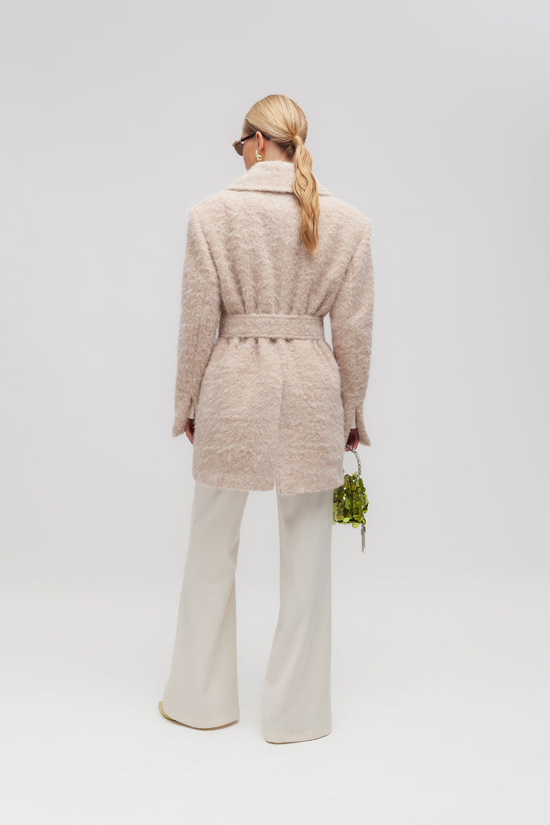 Weili Zheng Cappotto Corto In Feltro