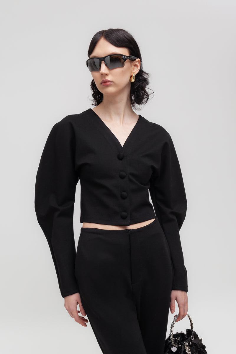 Weili Zheng Cardigan In Punto Milano