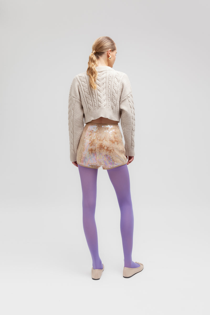 Weili Zheng Culotte In Paillettes