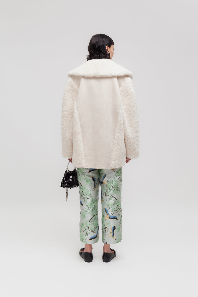 Weili Zheng Ecomontone Con Collo Sciallato