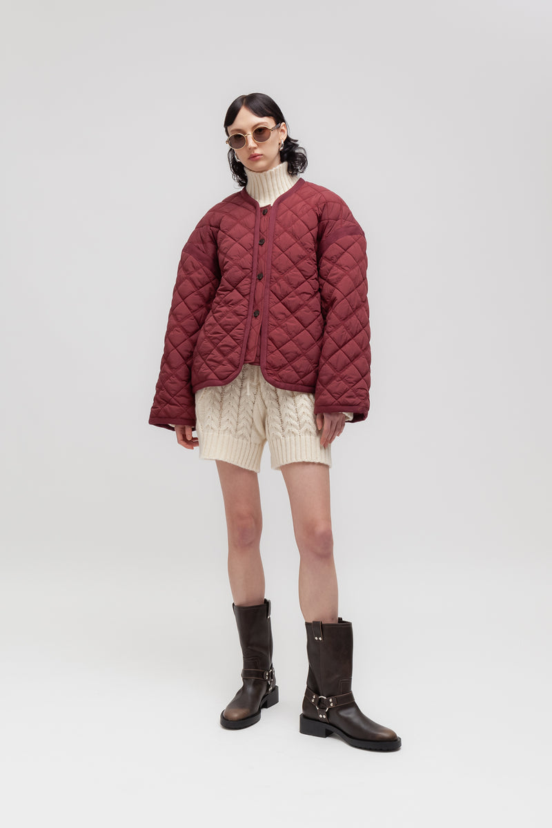 Weili Zheng Giacca Trapuntata In Nylon