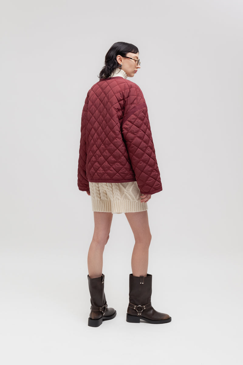 Weili Zheng Giacca Trapuntata In Nylon