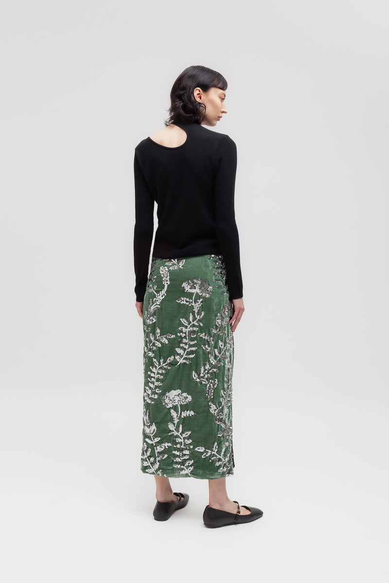 Weili Zheng Lupetto In Maglina Con Cut