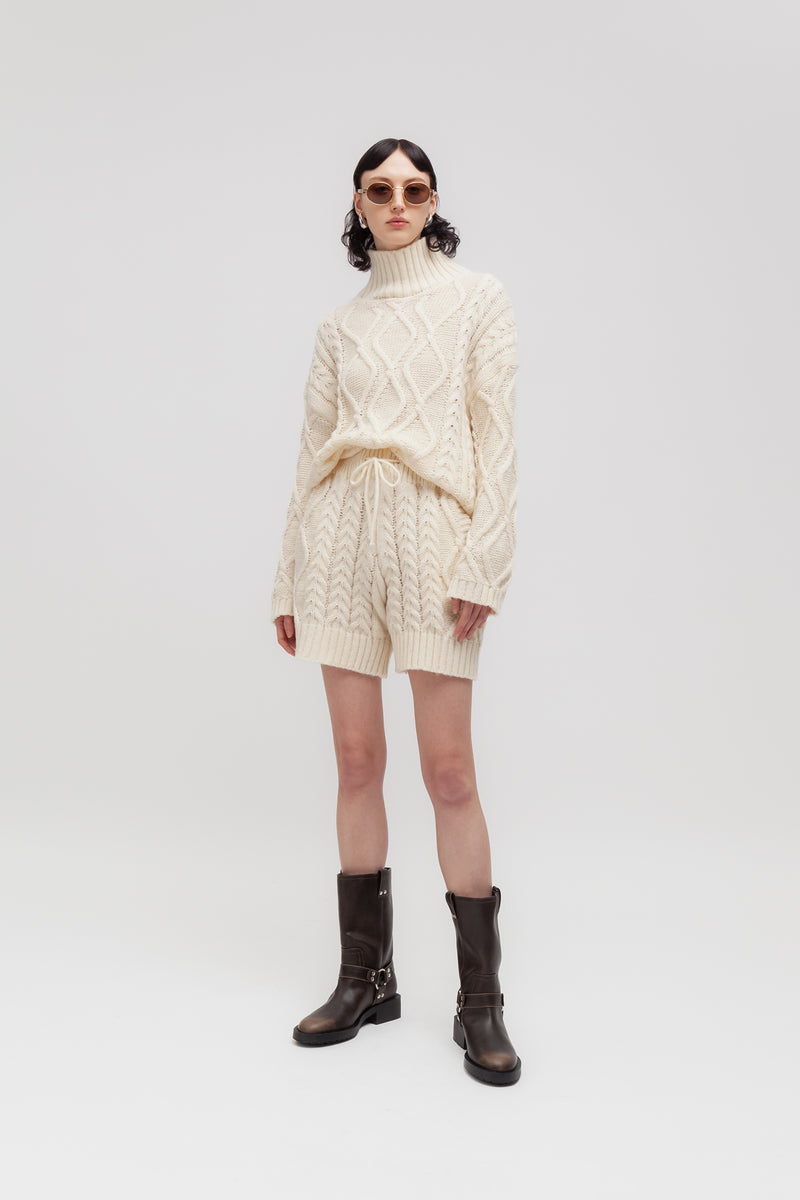 Weili Zheng Maglione Lavorato