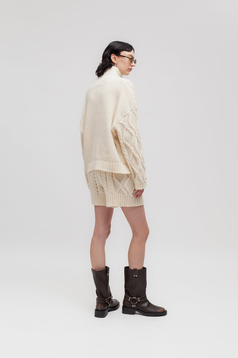 Weili Zheng Maglione Lavorato