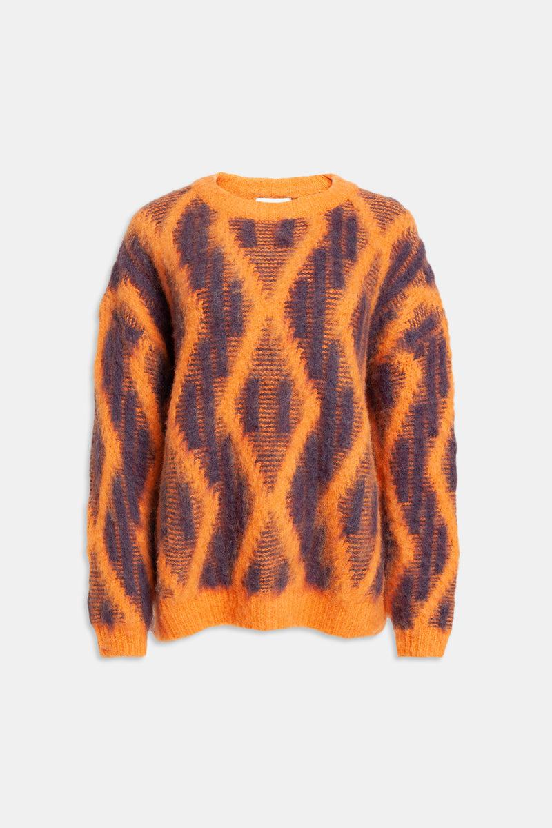 Weili Zheng Maglione Optical Girocollo